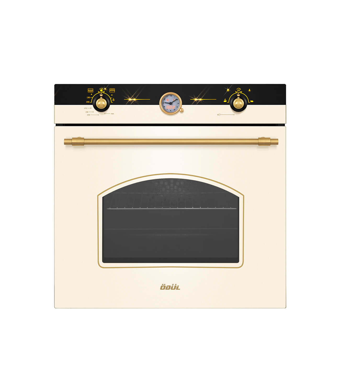 BO-60R electrical oven / rustic beige
