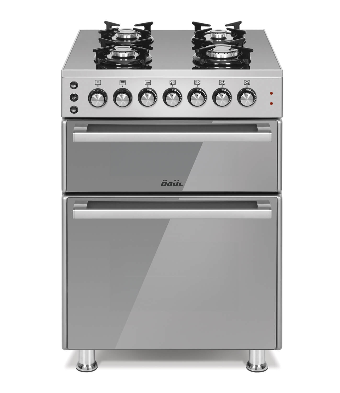 OEDC-6040 / Full Glass Top Panel Double Cavity Oven